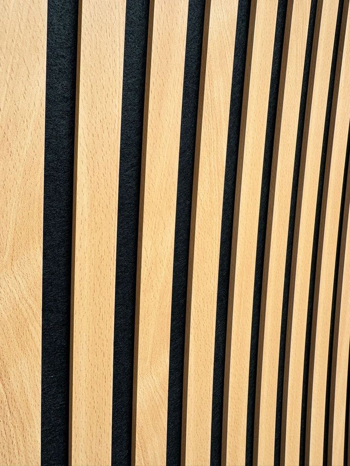 Akustikpaneel Buchholz 275×60 – Warme Holzoptik & Effektive Schallreduzierung