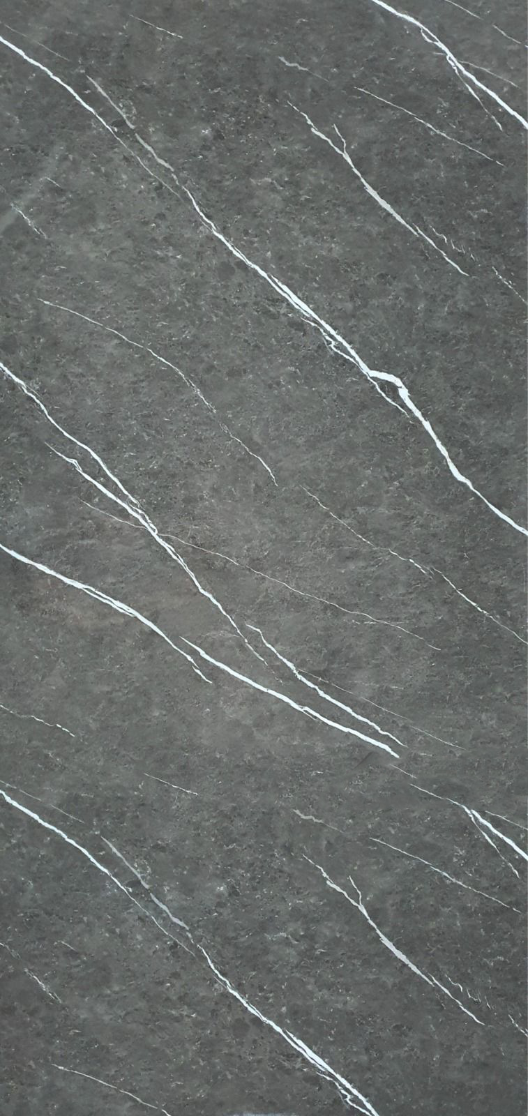 PVC-Paneel Design Nero Black Highgloss 280 cm x 122 cm – Luxuriöse Schwarzmarmor-Optik für Bad & Küche