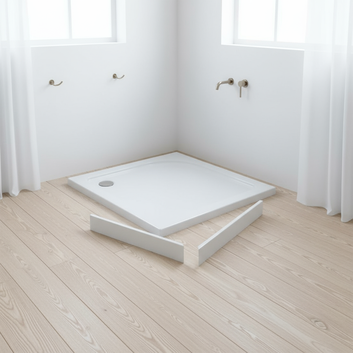 Duschtassen Schürze & Stellfüße Set | Verstellbare Duschwanne Füße & Verkleidung GSRXX