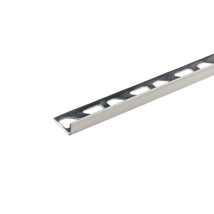 Winkelabschlussprofil Edelstahl – Fliesenabschluss & Kantenschutz – 2500 mm